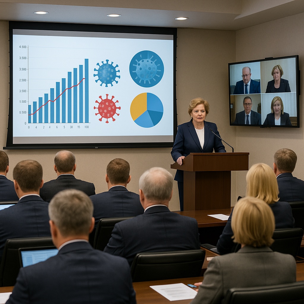 В Роспотребнадзоре состоялось совещание о мерах по подготовке к эпидемическому сезону по гриппу, ОРВИ и COVID-19