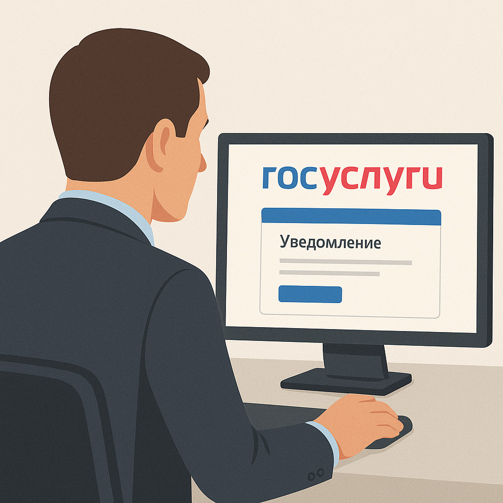 Уведомление о начале предпринимательской деятельности