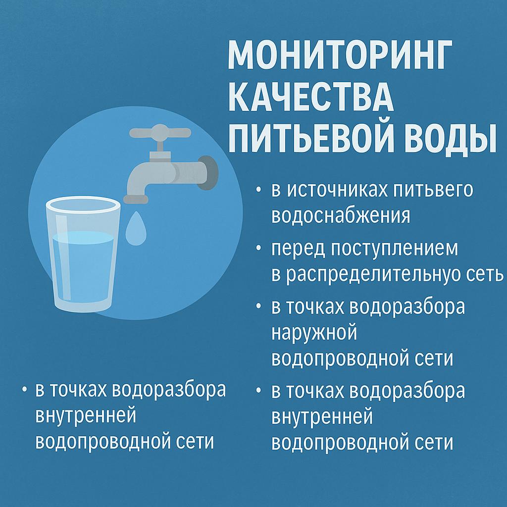 Управление Роспотребнадзора по Тюменской области контролирует качество питьевой водопроводной воды
