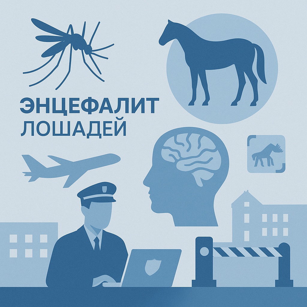 Специалисты Роспотребнадзора продолжают мониторинг ситуации с западным энцефалитом лошадей