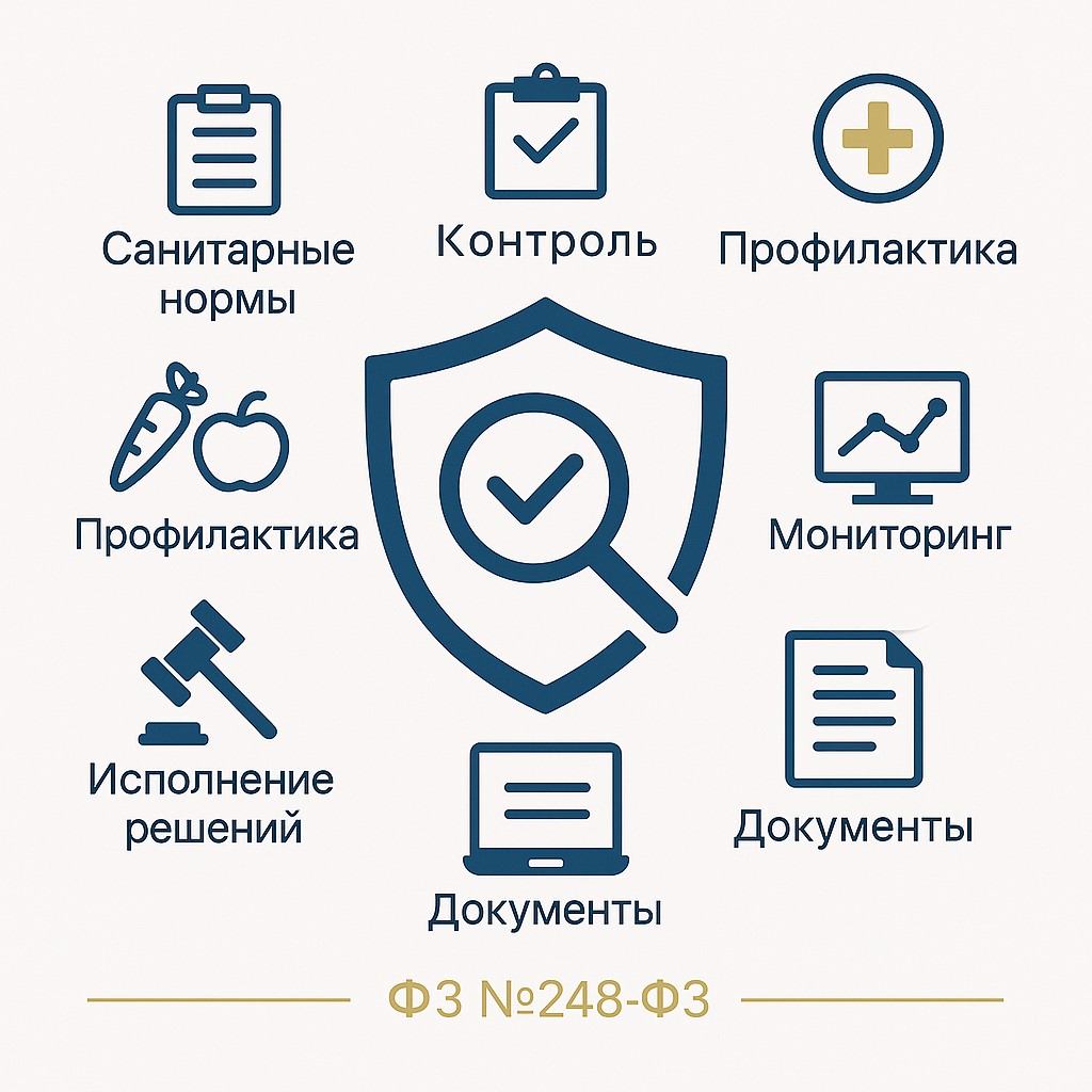 Санитарно-эпидемиологический контроль и функции Роспотребнадзора